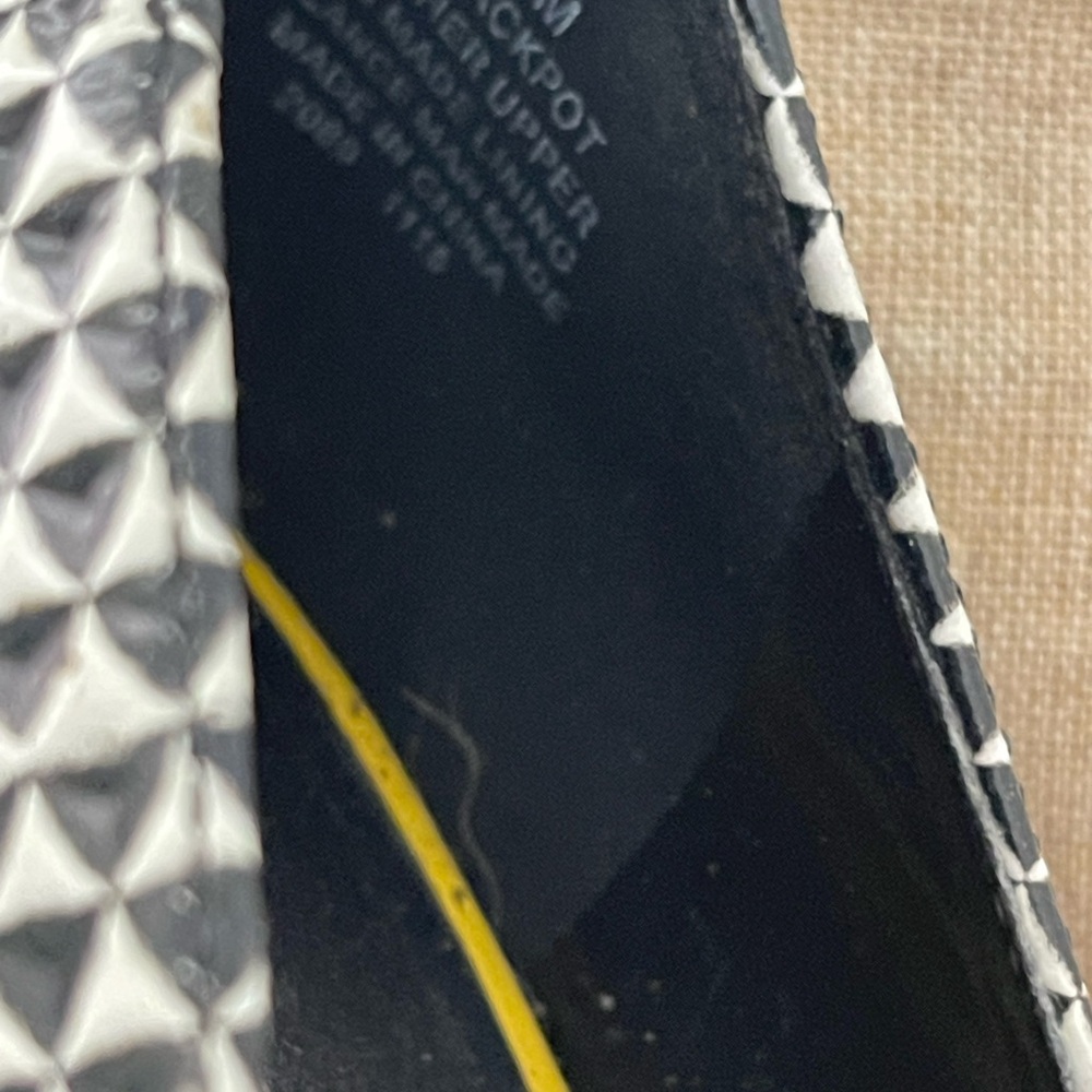 Nine West Black and White Women's Heels - Picture 4 of 4